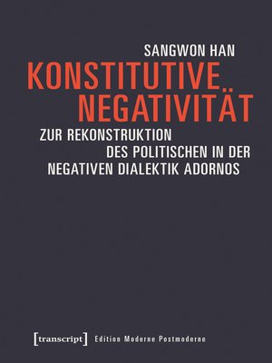 cover image of Konstitutive Negativität